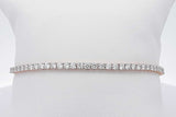4.02cttw Lab Grown Diamond Tennis Bracelet 14k Yellow Gold 6.1g 7 In Eb826lorxsa