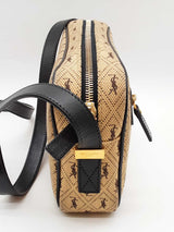 Ysl Saint Laurent Canvas Monogram All Over Camera Bag Sd1125wzxde