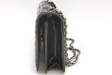 Chanel Coco Ming Black Patent Leather Flap Shoulder Bag Eb1026rxzsa