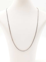 10k White Gold Franco Chain Necklace 5.7 Grams 16 Inch Fw0726oixdu