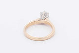 0.75ctw Diamond Ring In 14k Yellow Gold 4.6 Grams Size 7 Eb0425lxxzsa