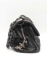 Chanel Luxe Ligne Large Flap Bag In Black Patent Leather Fw0926exzdu