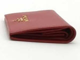 Prada Saffiano Bifold Red Wallet Aa0926ezsa