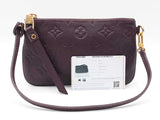 Louis Vuitton Citadine Clutch In Aube Purple Monogram Empreinte Leather Fw0726lsrdu