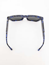 Versace Classic Top Sunglasses In Havana Blue Fw1224crsa