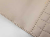 Yves Saint Laurent Cassandre Pouch In Ecru Matelassé Carré Lambskin Fw0926wzxdu