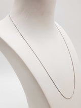 0.90 Silver 1.2g Box Chain 18 In Do1225ode