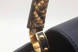 Louis Vuitton Blue Taurillon Leather Capucines Python Top Handle Bag Eb626cxzsa