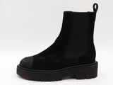 Chanel Laguna Chelsea Boot Black Size 37.5 Aa0926ozxsa