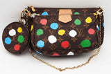 Louis Vuitton Kusama Monogram Painted Dots Multi Pochette Accessories Eb726lxxzsa