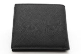Burberry Equestrian Knight Black Leather Wallet Eb0526oxzde
