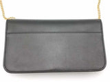 Yves Saint Laurent Cassandre Phone Crossbody Black Aa1026ozxsa