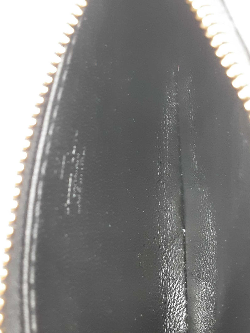 Valentino Garavani Vlogo Signature Leather Key Ring Pouch Wallet Eb1125lxzde