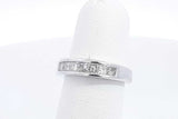 Diamond Ring In 14k White Gold 3.2 Grams Size 4 Eb1024oxzsa