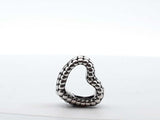 Pandora .925 Silver 3.2g Beaded Open Heart Charm Lh1025lxde