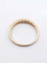 0.30 Cttw Diamond & 14k Yellow Gold Anniversary Ring 2.7 Gram Size 7 Fw0226lpzdu