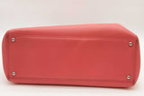 Chanel Cerf Executive Coral Pink Leather Shopping Tote Bag Eb0925irzde