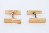Tiffany & Co. 18k Yellow Gold Herringbone Bar Cuff Links 11.6 Grams Eb0326llxzde