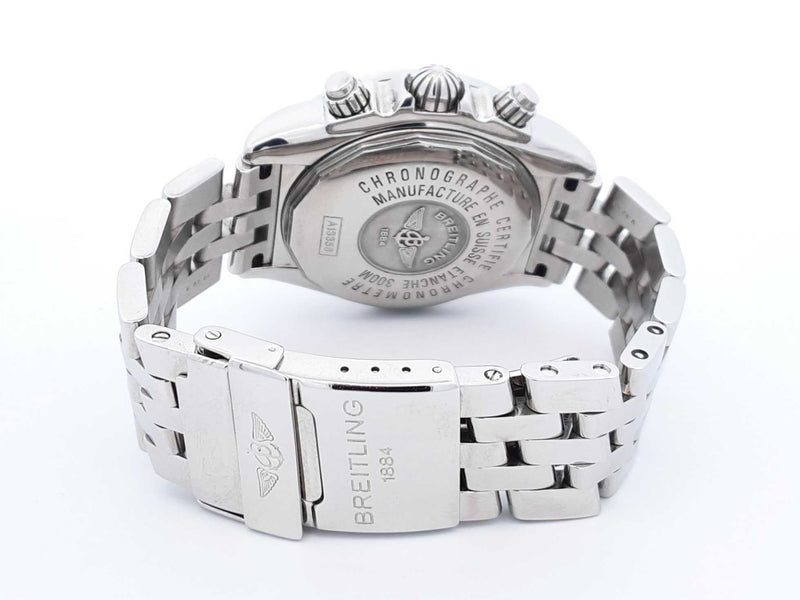 Breitling Chronomat Evolution 3.92 Cttw Diamond & Stainless Steel 44mm Watch Fw0125wzzxdu