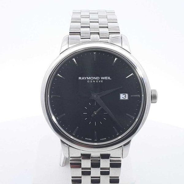 Raymond Weil Toccata Classic Black Dial Steel Watch 39mm Hs0723oxzsa