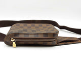 Louis Vuitton Geronimos Sling Bag In Damier Ebene Coated Canvas Fw0626wexdu