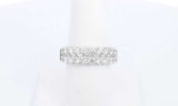 14k White Gold 2.0ctw Lab Grown Diamond Ring Size 7.25, 7 Grams Eb0623cssdu