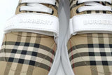 Burberry Regis Check Sneakers Size 46 Eb1026oxzsa