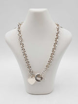 Tiffany & Co. Heart Tag Necklace Sterling Silver 75 Grams Sd0825crdu