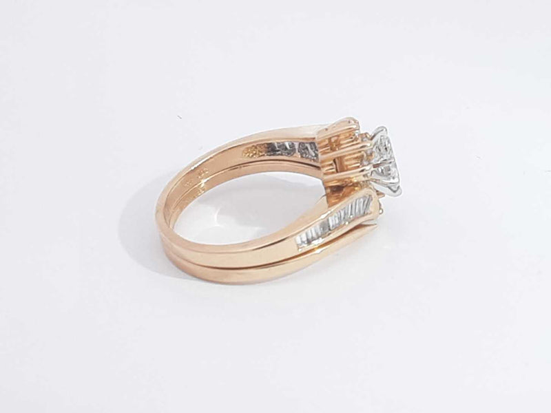 1.70 Cttw Diamond 14k Yellow Gold Ring 7.9 Grams Size 7 Aa0325eorsa