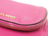 Michael Kors Bedford Flap Fuchsia Pebbled Leather Crossbody Bag Sd1125prsa