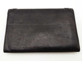 Yves Saint Laurent Ysl Black Leather Travel Wallet Clutch Do1025lorde