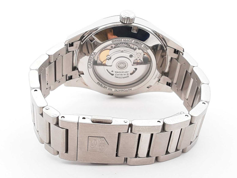 Tag Heuer Carrera Stainless Steel Automatic 39mm Watch Fw1224rxzdu