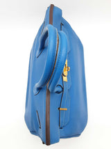Hermes Birkin 35 Mykonos Blue Togo Gold Hardware Handbag Do1125crxzde