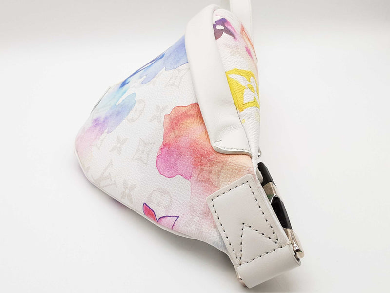 Louis Vuitton Discovery Watercolor Monogram White Bum Bag Do0425lixzde