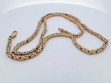14k Yellow Gold 62.7 Grams Wheat Chain 24 In Aa0526przxsa