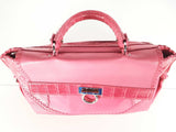 Salvatore Ferragamo Pink Alligator Leather Sofia Bag Sd1225czxde