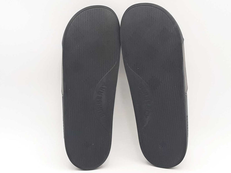 Burberry Black Housecheck Slides Black Size 46 Aa1025lzxsa