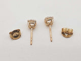 1.02 Cttw Lab Grown Diamonds 14k Yellow Gold 1.1g Stud Earrings Do0726orxde