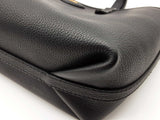 Burberry Mini Bloomsbury Black Leather Calico Reversible Tote Do0526rrxde