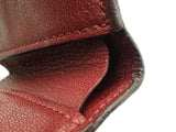 Louis Vuitton Red Crocodile Leather Bifold Wallet Do0926ixzde