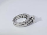 1.24 Cttw Diamond 14k White Gold Engagement Set 6.8 Grams Size 5.5 Aa0825pspsa