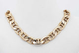 10k Yellow Gold Mariner Link Chain Necklace 14.2 Grams 19 Inch Eb0726corsa