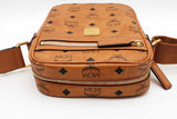 Mcm Klassik Visetos Cognac Crossbody Bag Eb0726oxzde