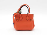 Mini Exquisite Bag Charm In Orange Fw0825idu
