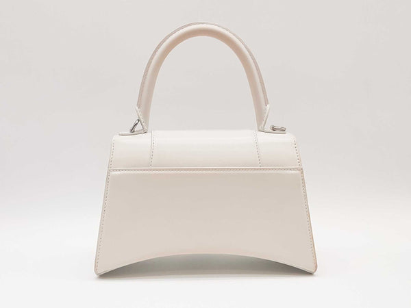 Balenciaga Hourglass Small White Top Handle Bag Sd0925rzxde