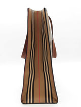 Burberry Icon Stripe E-canvas Portrait Tote Bag Eb0526orxde