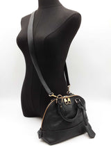 Louis Vuitton Alma Bb Bag In Black Monogram Empreinte Leather Fw0526rzxdu