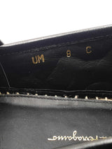 Salvatore Ferragamo Kim Gal Gancini Embroidered Espadrilles Size 8 Fw0926loxdu