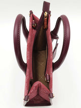 Michael Kors Mirella Small Crossbody In Mulberry Monogram Jacquard Fw0826wzdu