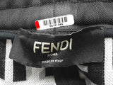 Fendi Black White Logo On Side Sweat Pants Size Italian Xxl Do0425oxzde